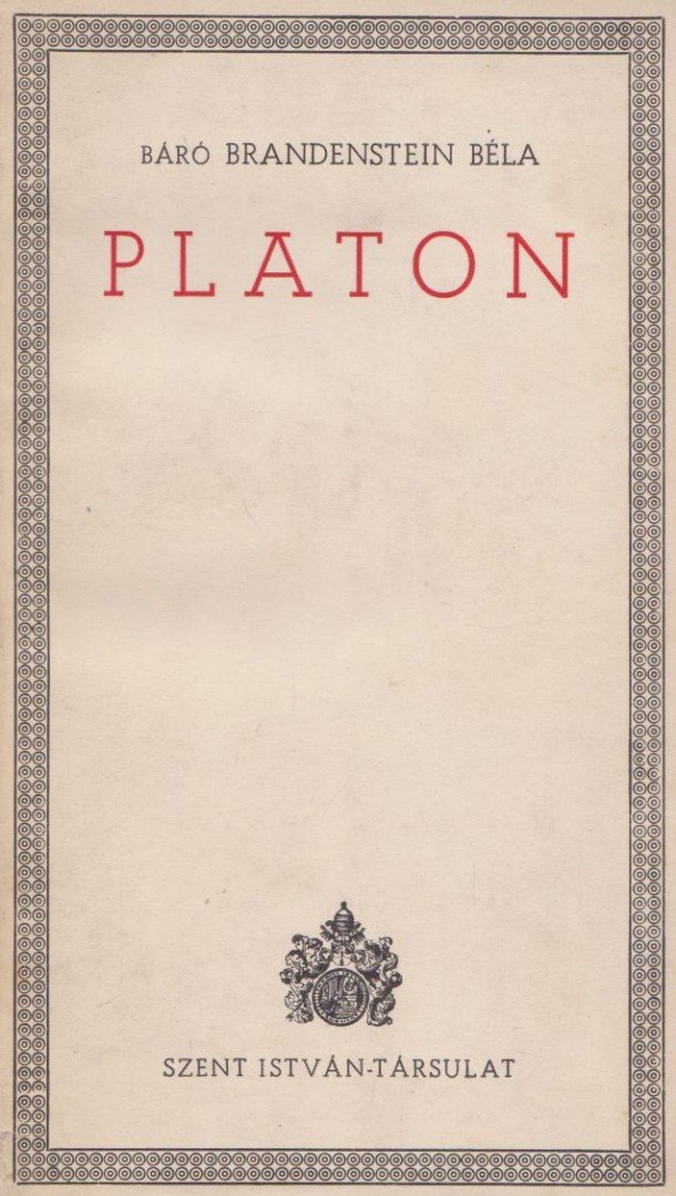 Báró Brandenstein Béla - Platon [antikvár]