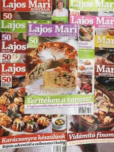 Lajos Mari - Lajos Mari konyhája 2013-2014. (vegyes számok) (9 db) [antikvár]