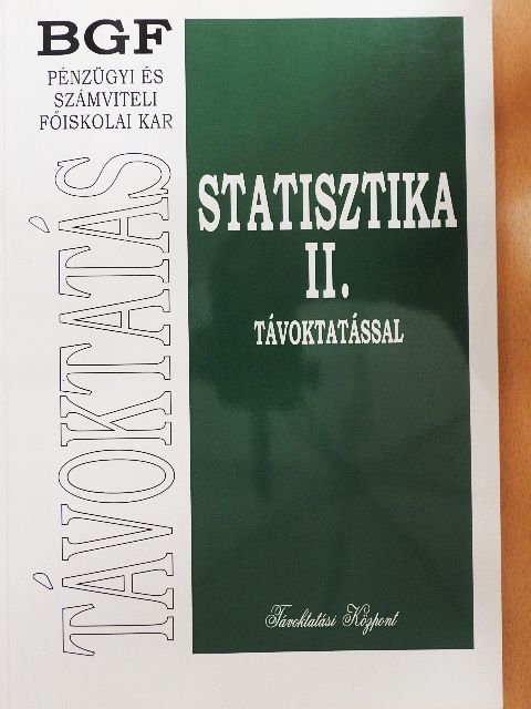 Juhász Györgyné - Statisztika II. [antikvár]
