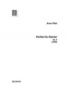 PAERT, ARVO - PARTITA FÜR KLAVIER OP.2 (1959)