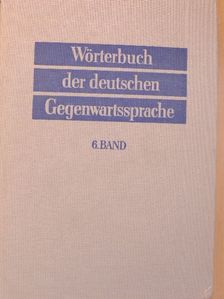 G. Ginschel - Wörterbuch der deutschen Gegenwartssprache 6. [antikvár]