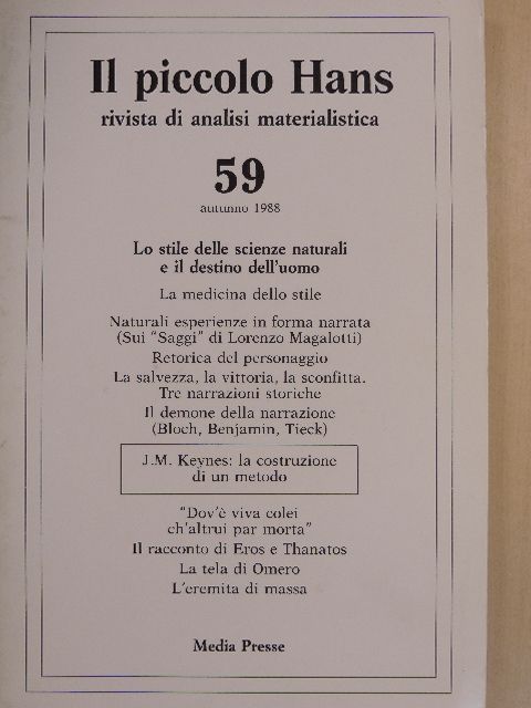 Giovanni Bottiroli - Il piccolo Hans 59 [antikvár]