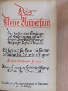Das Neue Universum 36. (gótbetűs) [antikvár]
