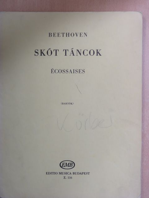 Beethoven - Skót táncok [antikvár]