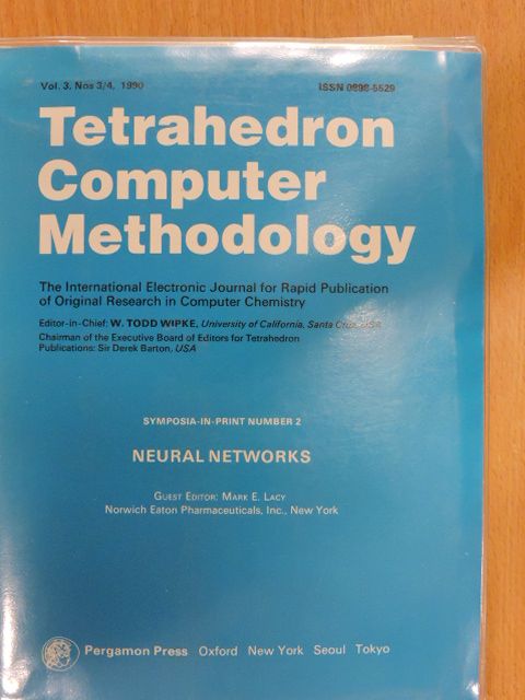 Bo Curry - Tetrahedron Computer Methodology - Vol. 3, Nos 3/4, 1990 - 5 db Floppy lemezzel [antikvár]