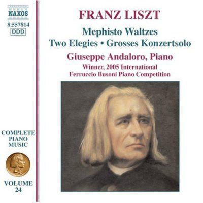 LISZT - MEPHISTO WALTZES - TWO ELEGIES - GROSSES KONZERTSOLO CD