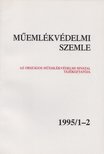 F. MENTÉNYI KLÁRA - Műemlékvédelmi szemle 1995/1-2 [antikvár]