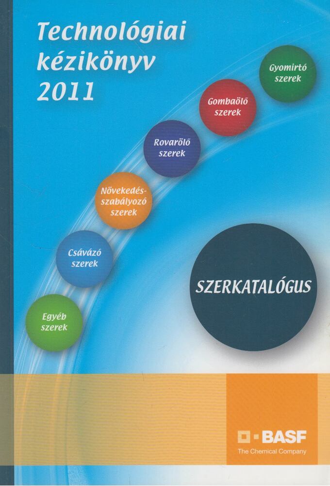 Technológiai kézikönyv 2011 - Szerkatalógus [antikvár]