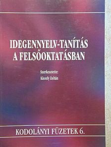 Ferenczy Judit - Idegennyelv-tanítás a felsőoktatásban [antikvár]