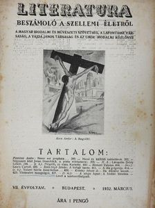 Dr. Kemény István - Literatura 1932. március [antikvár]