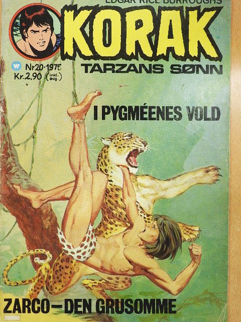Edgar Rice Burroughs - Korak Tarzans sonn 1975/20. [antikvár]