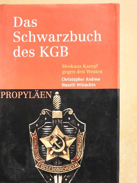 Christopher Andrew - Das Schwarzbuch des KGB [antikvár]