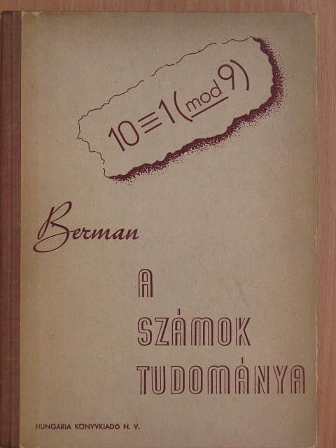 L. Berman - A számok tudománya [antikvár]