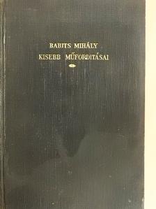 Adam de Saint-Victor - Babits Mihály kisebb műfordításai [antikvár]