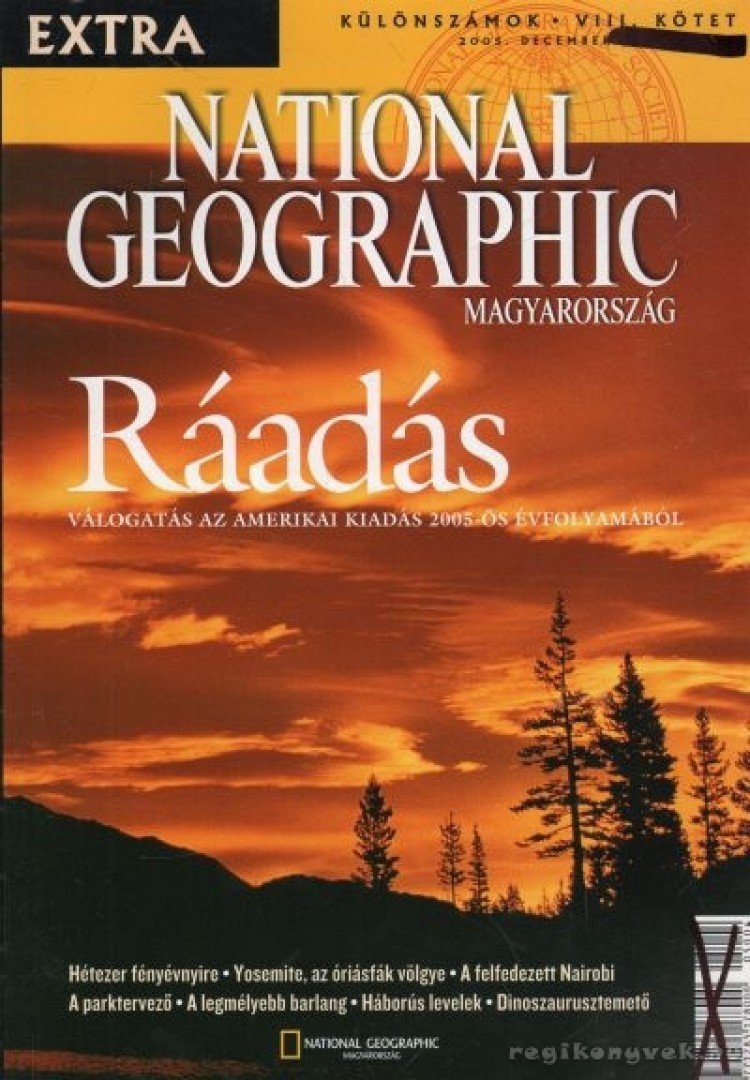 PAPP GÁBOR - National Geographic Magyarország különszámok 8. kötet (2005. december) [antikvár]
