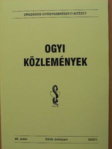 OGYI közlemények 2002/1. [antikvár]