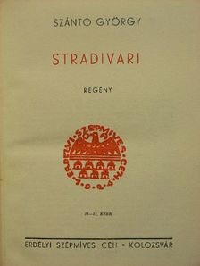 Szántó György - Stradivari [antikvár]