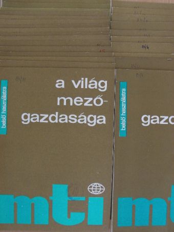 A világ mezőgazdasága 1983. január-december [antikvár]
