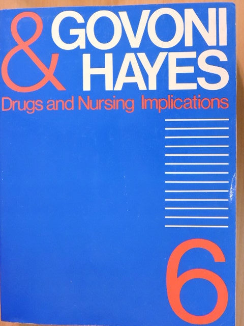 Dr. Janice E. Hayes - Drugs and Nursing Implications [antikvár]