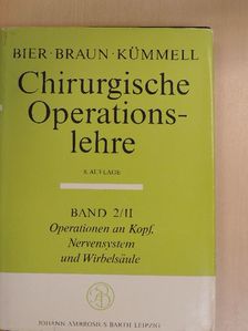 E. Derra - Chirurgische Operationslehre 2/II. [antikvár]