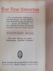 Das Neue Universum 35. (gótbetűs) [antikvár]