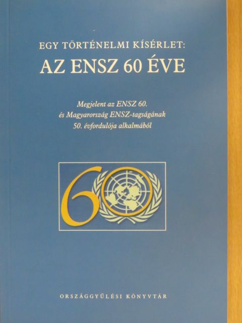 Egy történelmi kísérlet: Az ENSZ 60 éve [antikvár]