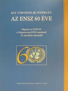 Egy történelmi kísérlet: Az ENSZ 60 éve [antikvár]