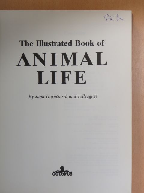 J. Cihar - The Illustrated Book of Animal Life [antikvár]