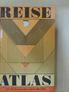 Dr. Gottfried Andreas - Reiseatlas mit 60 Autorouten durch die DDR [antikvár]