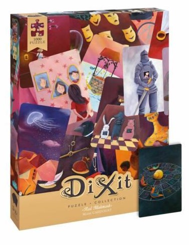 Dixit puzzle 1000 - Skarlát árnyalatok (Red Mishmash - 08)