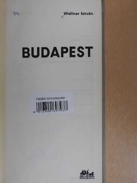 Wellner István - Budapest [antikvár]