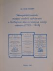 Dr. Fehér Erzsébet - Sárospataki tanárok magyar nyelvű tankönyvei a Kollégium alsó és középső szintje számára (1793-1848) [antikvár]