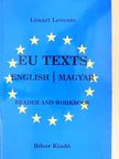 Lénárt Levente - EU Texts [antikvár]