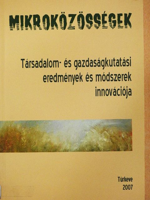 Ambrus Judit - Mikroközösségek [antikvár]