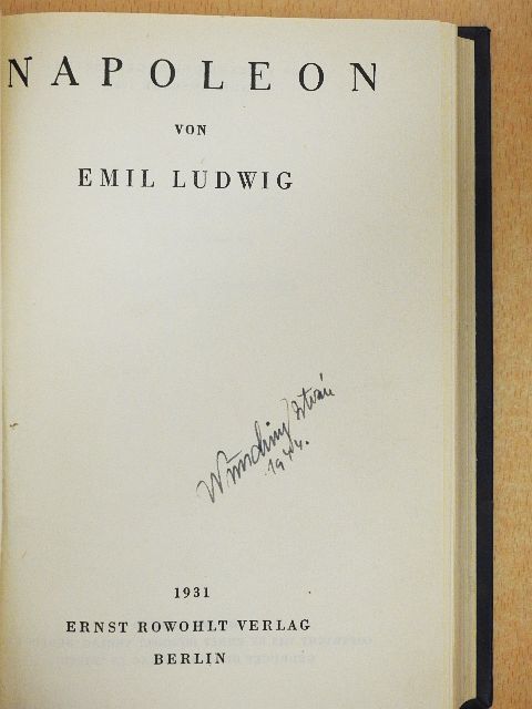 Emil Ludwig - Napoleon [antikvár]