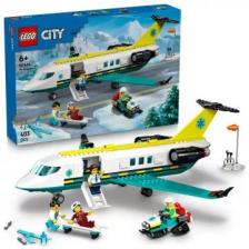 LEGO City Sürgősségi mentőrepülőgép - repülős játék 60465