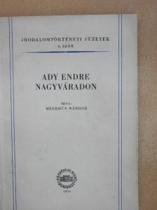 Hegedűs Nándor - Ady Endre Nagyváradon [antikvár]