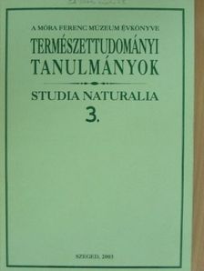 Természettudományi tanulmányok 3. [antikvár]