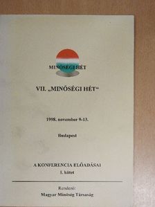VII. ,,Minőségi Hét" I. [antikvár]