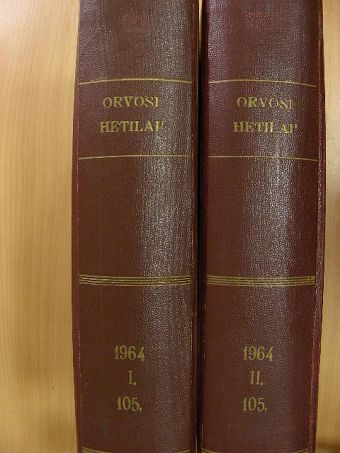 Orvosi Hetilap 1964. január-december I-II. [antikvár]