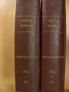 Orvosi Hetilap 1964. január-december I-II. [antikvár]