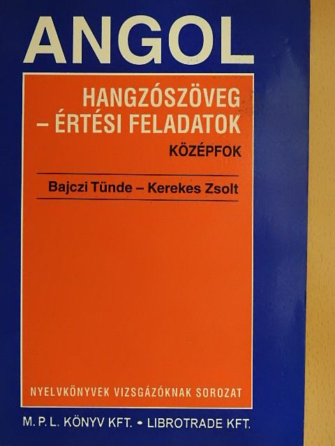 Bajczi Tünde - Angol hangzószöveg-értési feladatok [antikvár]