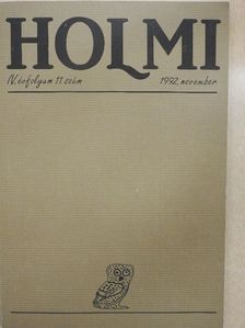 Alfonso Ortíz - Holmi 1992. november [antikvár]