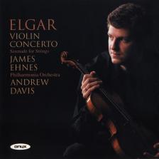 ELGAR - VIOLIN CONCERTO - SERENADE FOR STRINGS CD JAMES EHNES