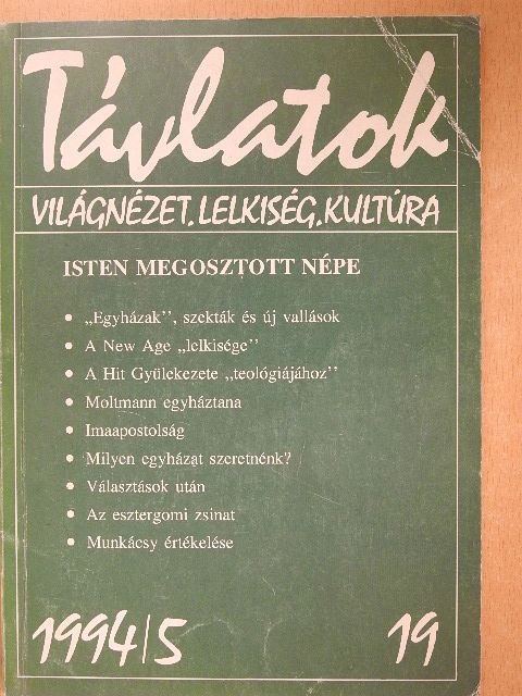 András Imre - Távlatok 1994/5. [antikvár]