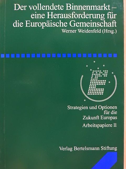 Heinz Werner - Der vollendete Binnenmarkt - eine Herausforderung für die Europäische Gemeinschaft [antikvár]