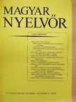 Adamikné Jászó Anna - Magyar Nyelvőr 1997. október-december [antikvár]