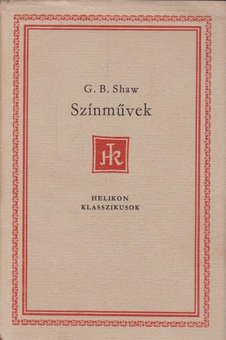 SHAW, G.B. - Színművek [antikvár]