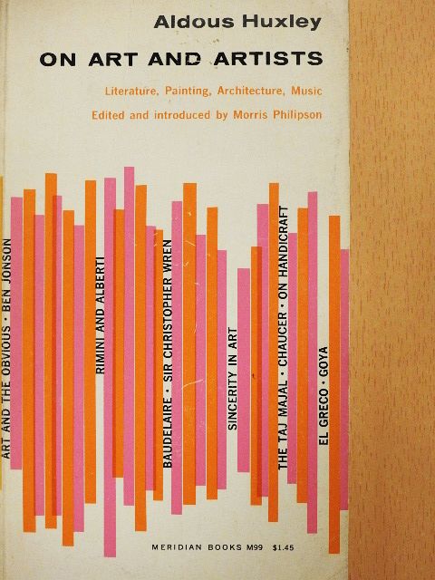 Aldous Huxley - On Art and Artists [antikvár]