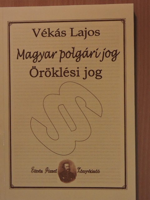 Vékás Lajos - Öröklési jog [antikvár]